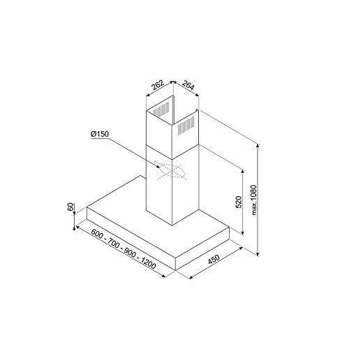 KBT900XE - 730 cubic metre per hour 900 millimeter