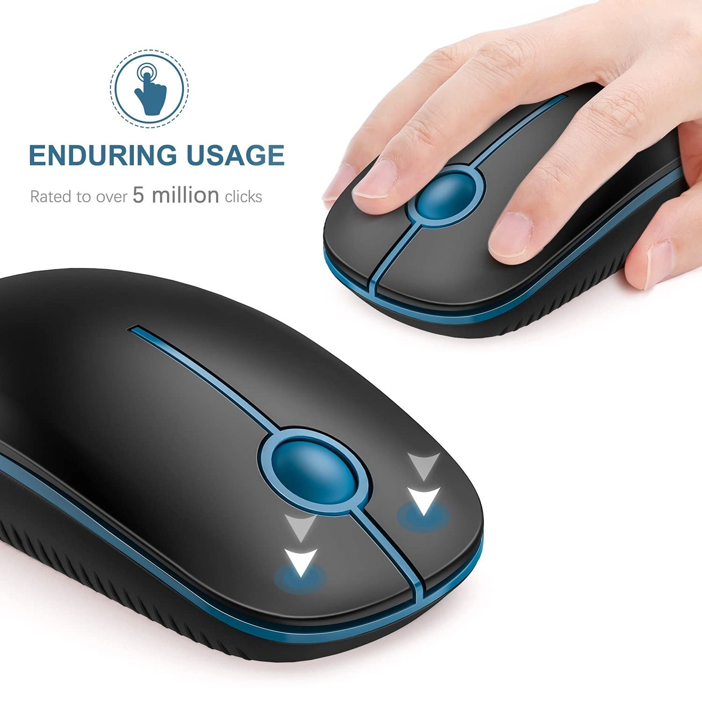Slim Portable Mouse - Wireless