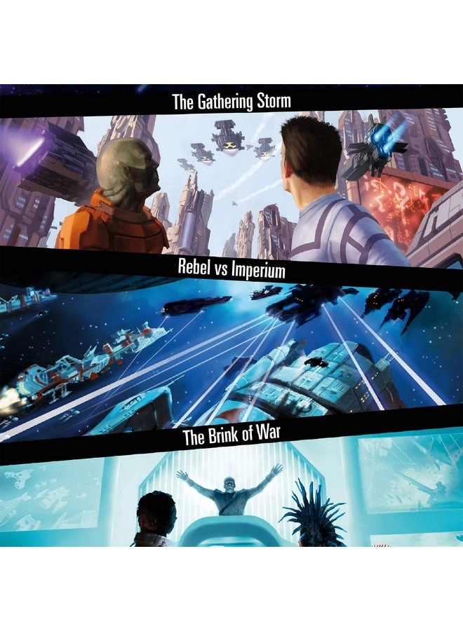 Race for the Galaxy: The Gathering Storm + Race for the Galaxy: Rebel vs Imperium + Race for the Galaxy: The Brink of War