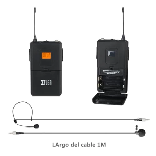 A400 - 4 Bodypack-mics UHF