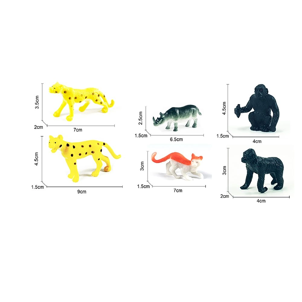 Wild Kingdom Animal Set (34212842-DW2402052) 15 pcs