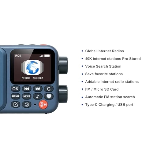 A8W - Internet Radio Portable Smart Receiver