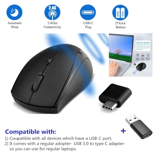 Type C Mouse - USB Wireless
