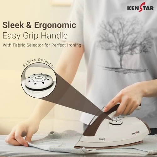 GLIDO - 1000 watts Brown & Ivory