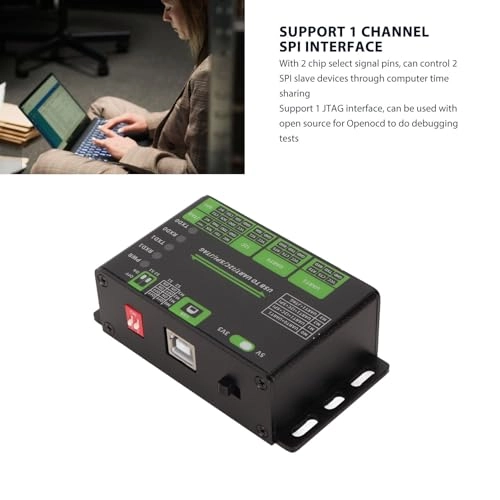USB to UART I2C SPI JTAG Converter - Aluminium Alloy 3.3V/5V