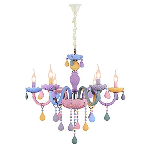 E14 Candle Crystal Chandelier - Warm Light Dimmable