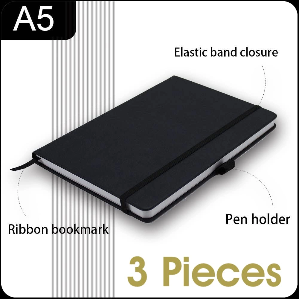 Notebook A5 Hardcover - Lined 192 Pages