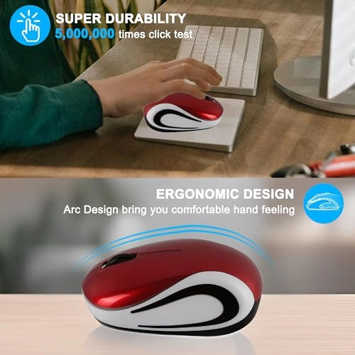 Mini Wireless Mouse - USB