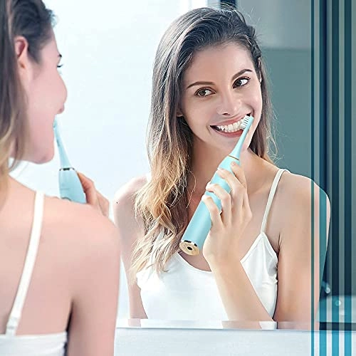 Electric Toothbrush - Sonic Rechargeable 4 Brush Heads