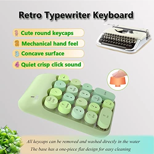 X910 - Wireless Numeric Keypad Black Red