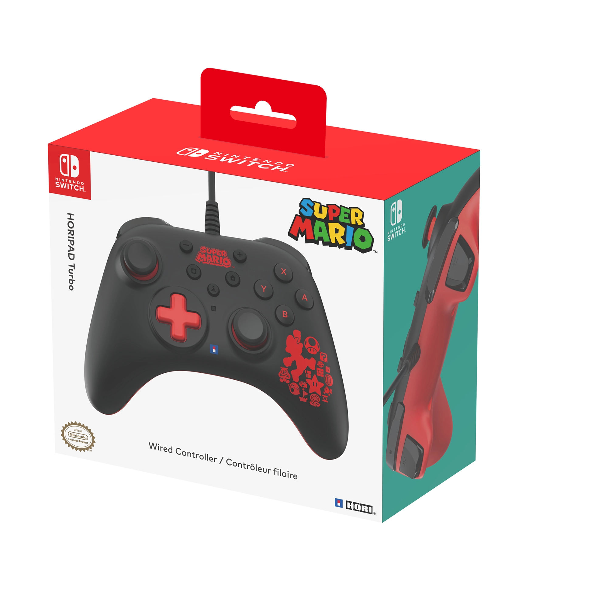 Nintendo Switch Horipad Turbo Mario