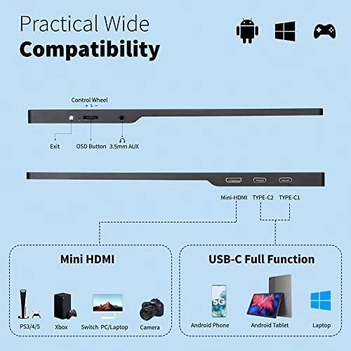 156-2 - FHD 1080P 15.6 Inches