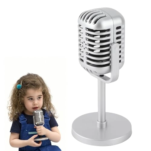 Classic Fake Prop Microphone Wired Microphone