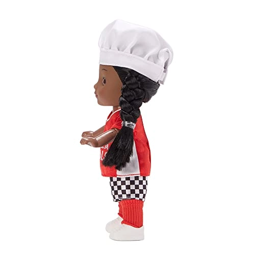 It's All Me! Soccer + Chef Doll - 8" Dark Skin Tone Ages 3+