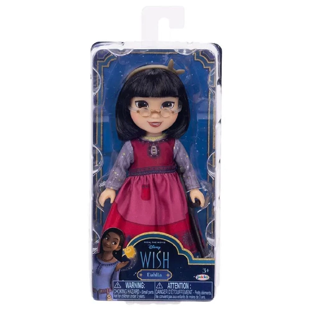 Petite Dahlia Doll - 15cm Red Ages 3+