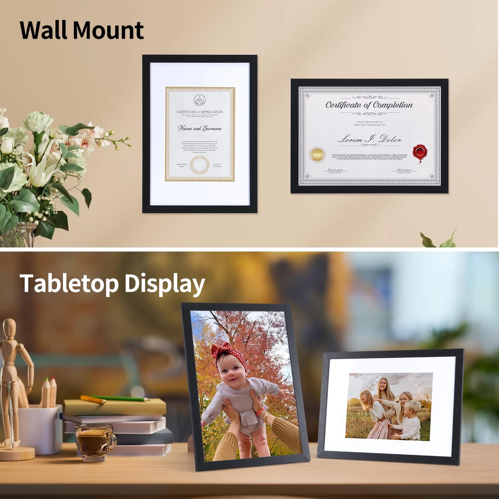 A4 Picture Frames - 21x29.7cm