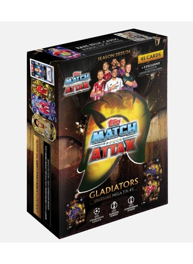 Match Attax 2025/26 - Mega Tin - 45pcs