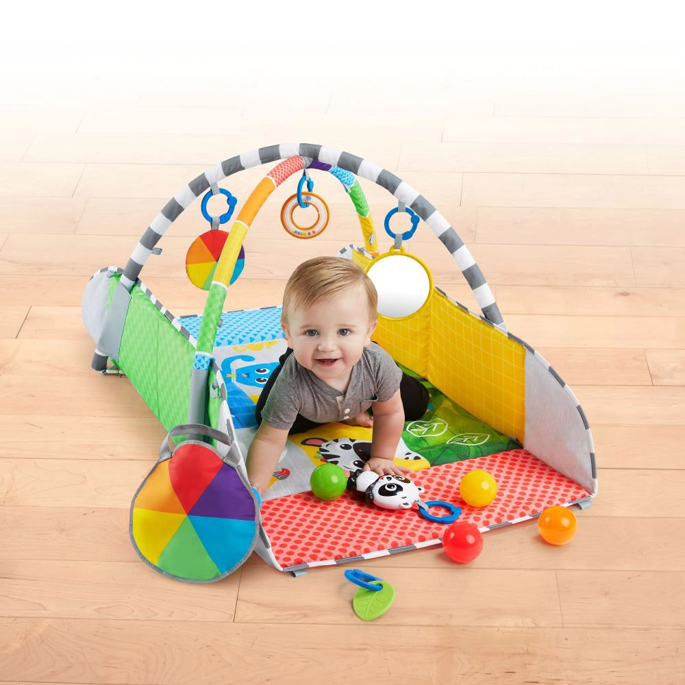 5-in-1 Patchs Activity Gym - 0 month