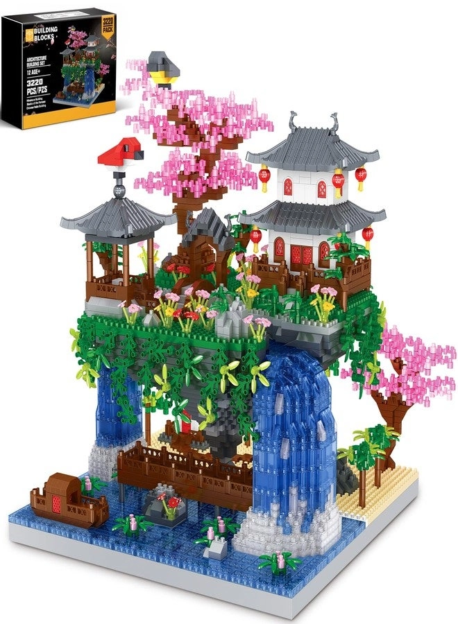 Kitoyz Cherry Blossom Bonsai Tree Building Set - 3220 pcs