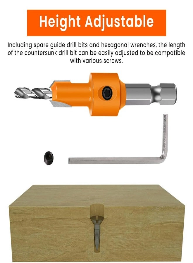Countersink Drill Bit Set - 11Pcs 8mm
