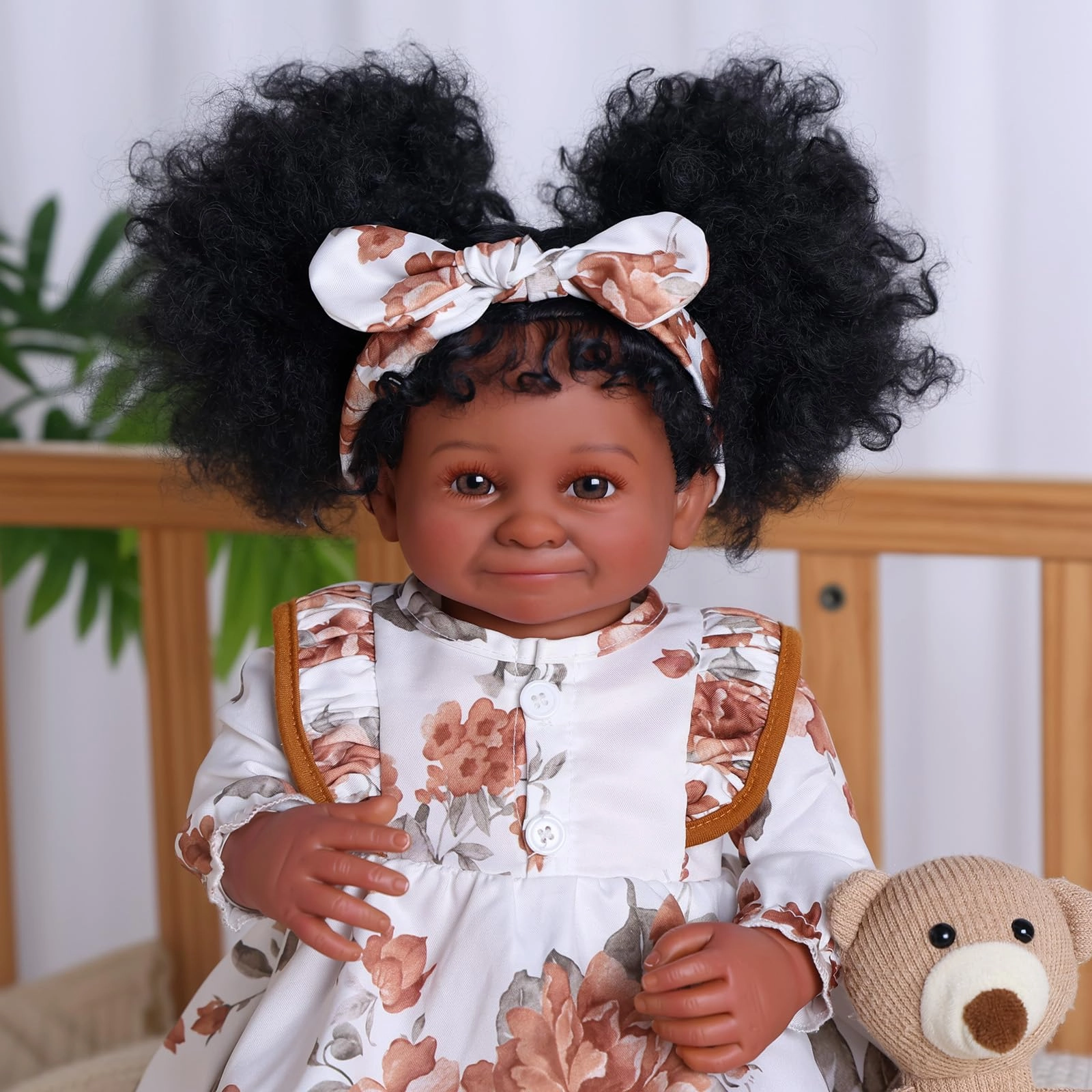 Bemi Reborn Baby Doll - 20 Inch Soft Cloth Body Ages 3+