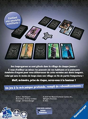 Silver L'Amulette (French)