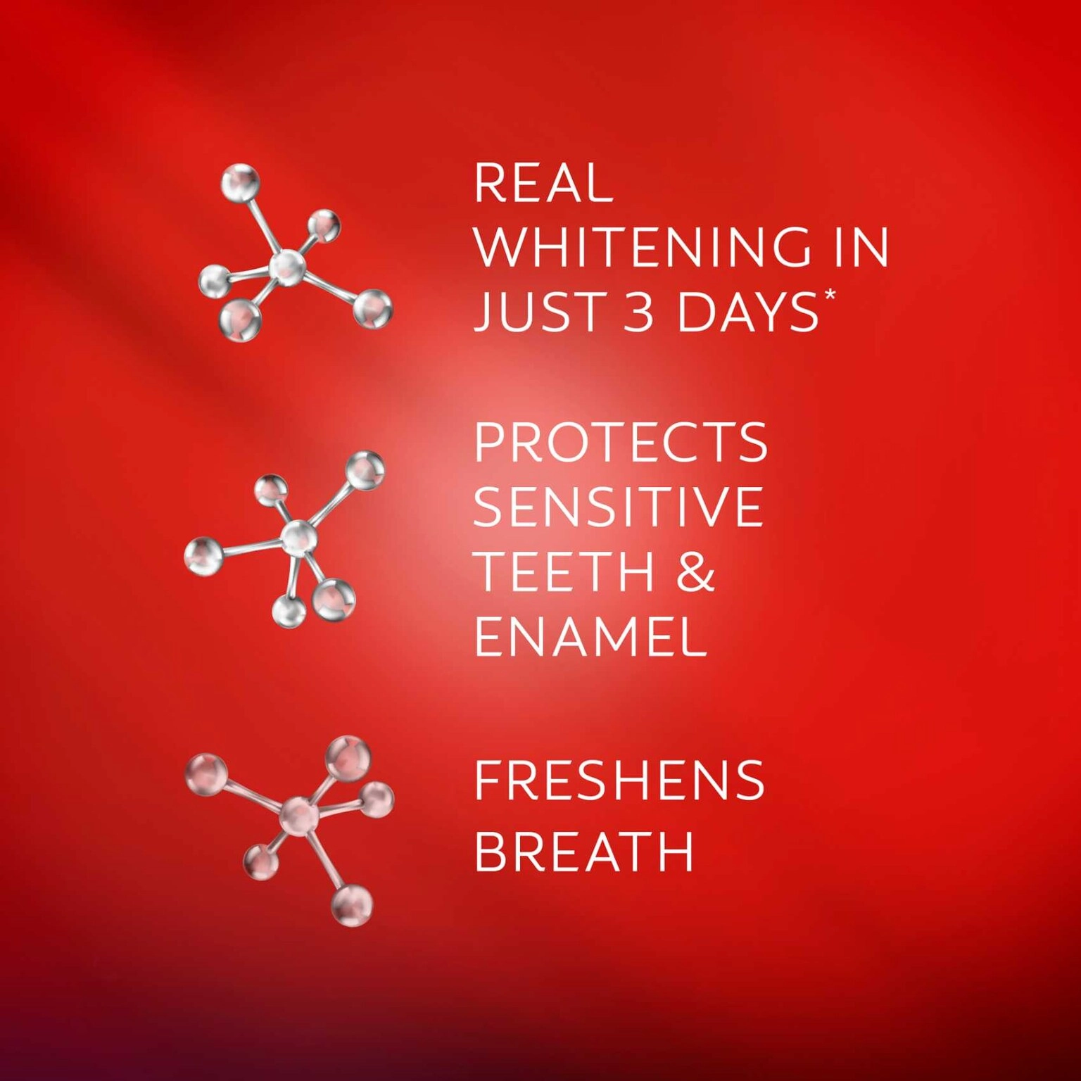 Optic White Oxygen hydrogen peroxide Toothpaste 50ml