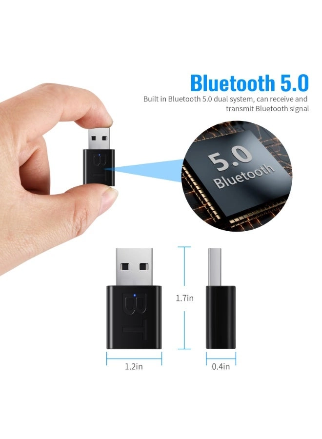 USB Bluetooth Receiver Adapter - Bluetooth 5.4 USB
