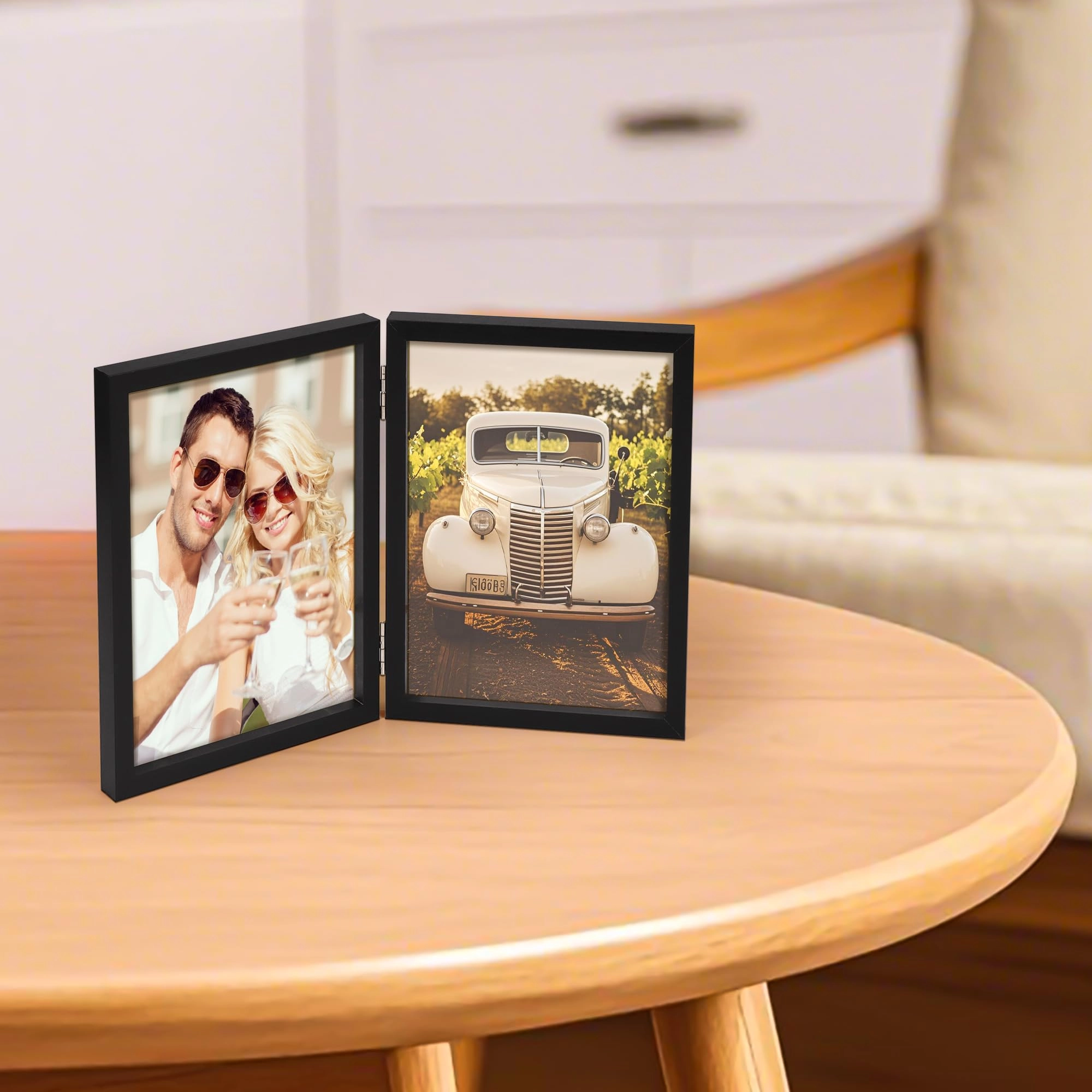Double Picture Frame - 4x6 in two