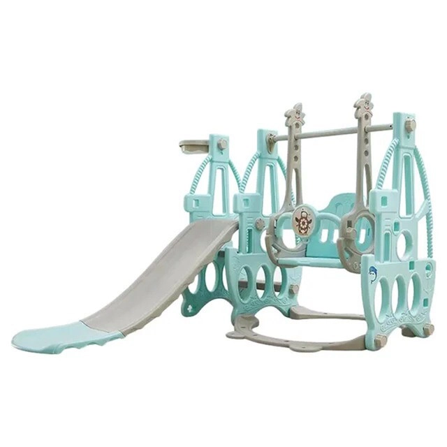 3 In 1 Swing With Slide - Pink 1-6 years