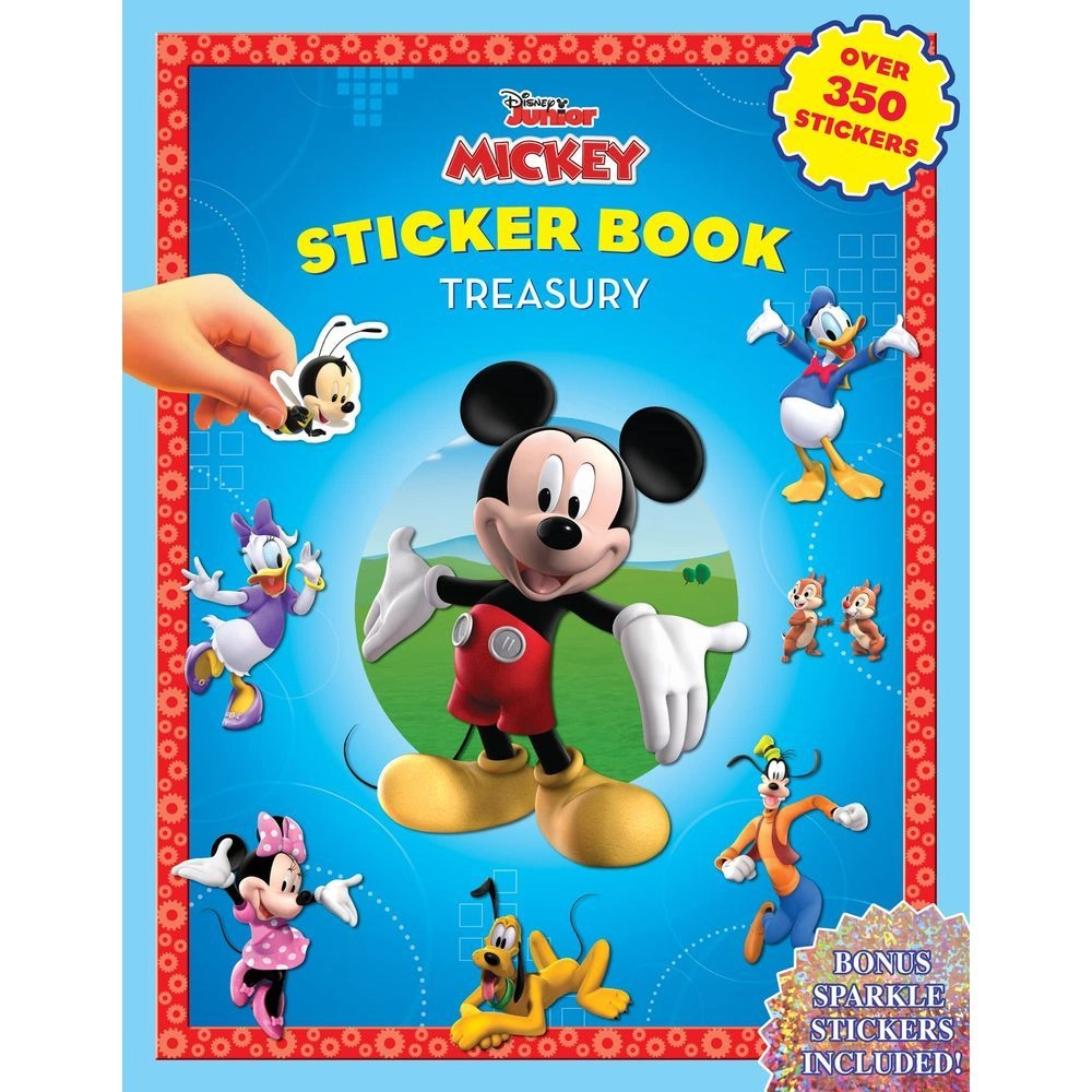 Phidal Publishing Disney Mickey Mouse Clubhouse Sticker Book 350 pcs