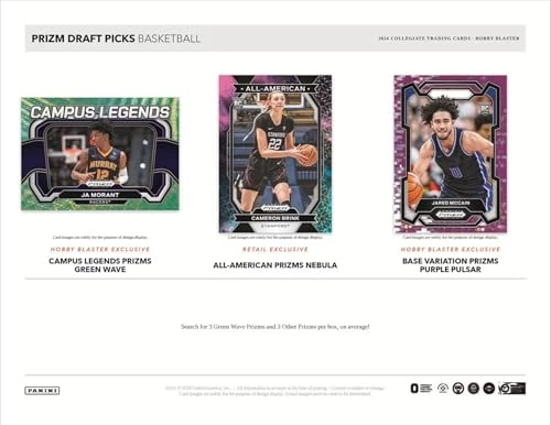 2023/24 Prizm Draft Picks Basketball Blaster Box - 6 pks/bx
