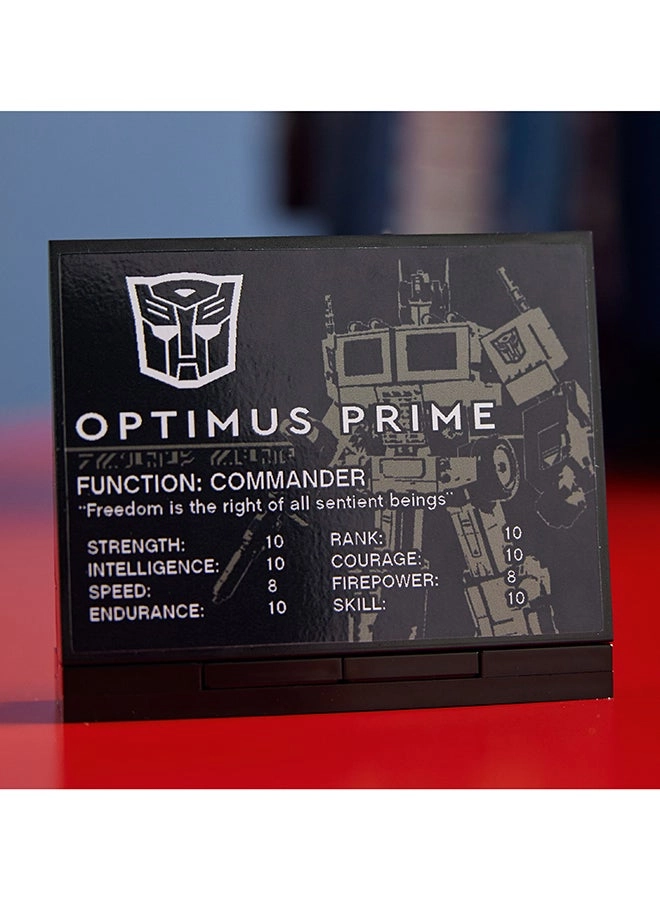Icons Optimus Prime - 1508 pieces 2-in-1