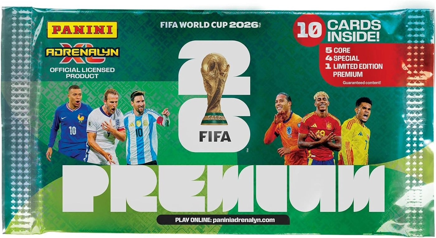 Panini Adrenalyn XL FIFA World Cup 2026 - Premium Single Pack