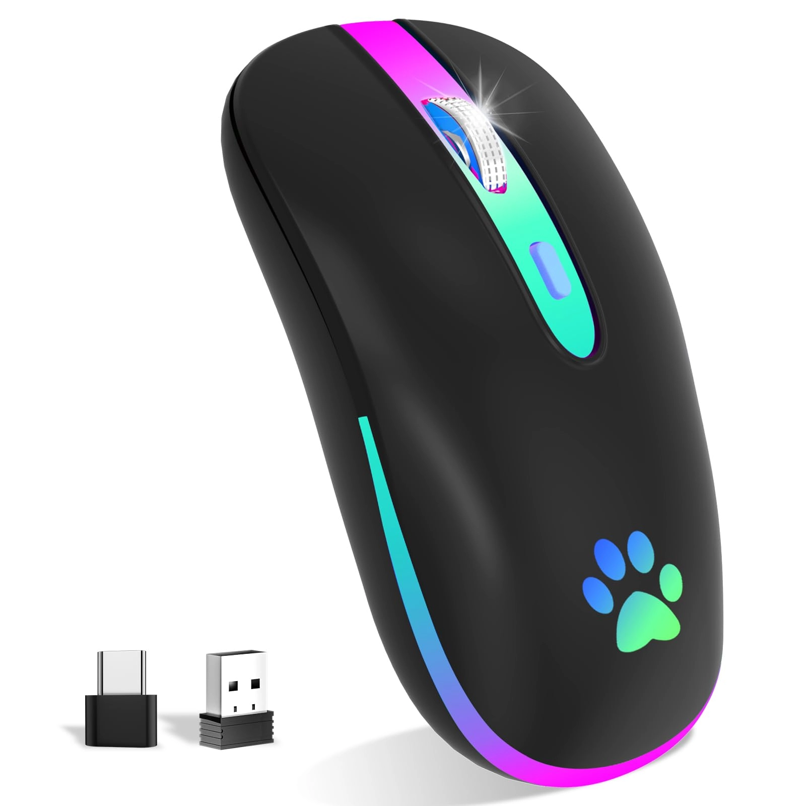 Rechargeable Optical Mouse - Wireless