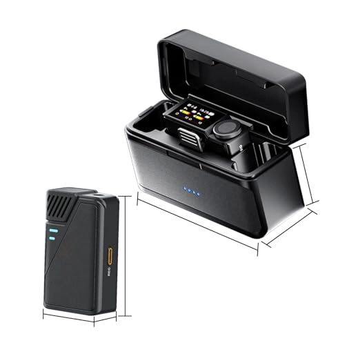 BooMax Wireless Lavalier Microphone - Noise Cancellation 32GB