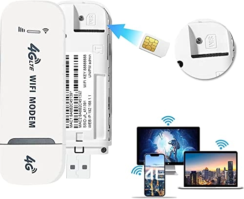 4G LTE USB Portable WiFi Router - 150Mbps 802.11ac