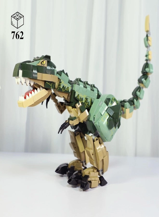 Dinosaur Toy Building Set - 2 in 1 2 Building Options Ages 8+