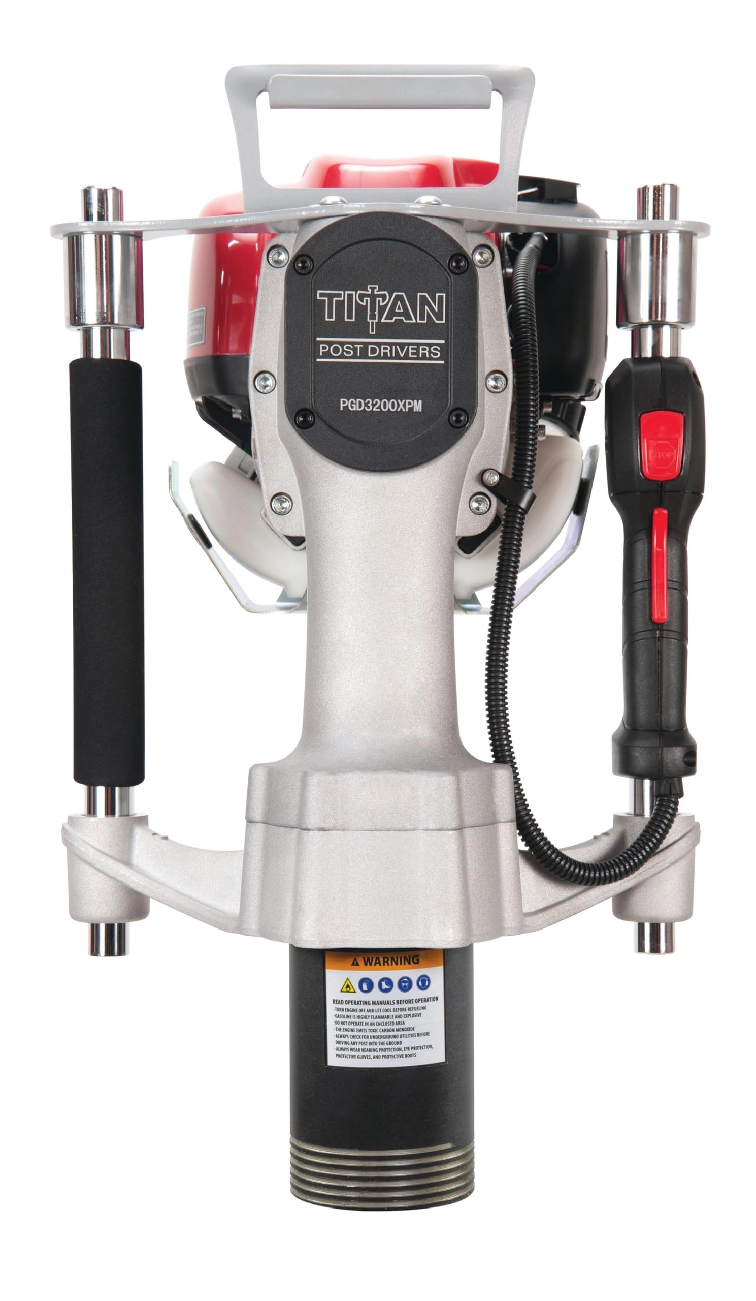 Titan Post Drivers PGD3200XPM - Gas-Powered 1.3 Horsepower