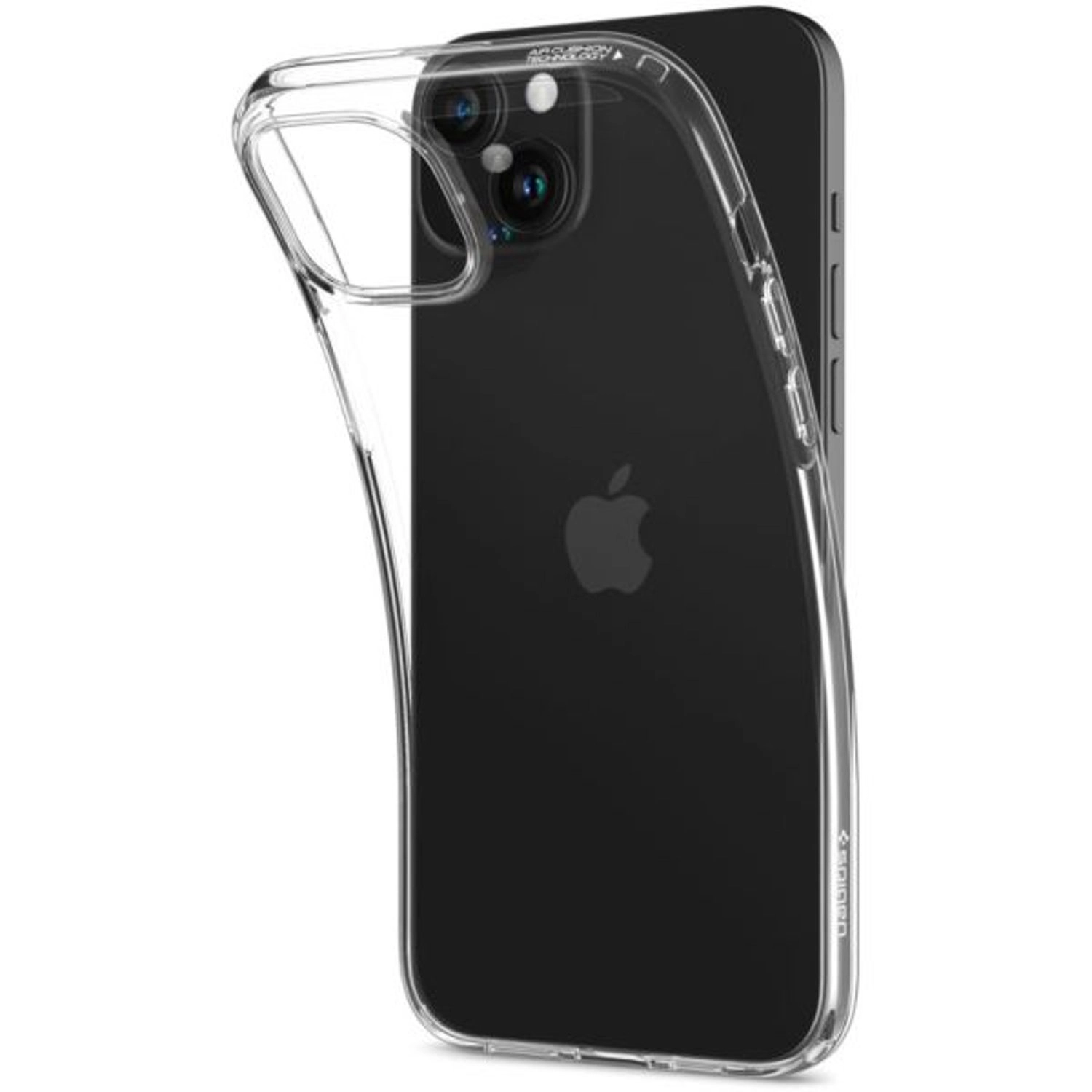 Crystal Hybrid Back Cover for iPhone 15