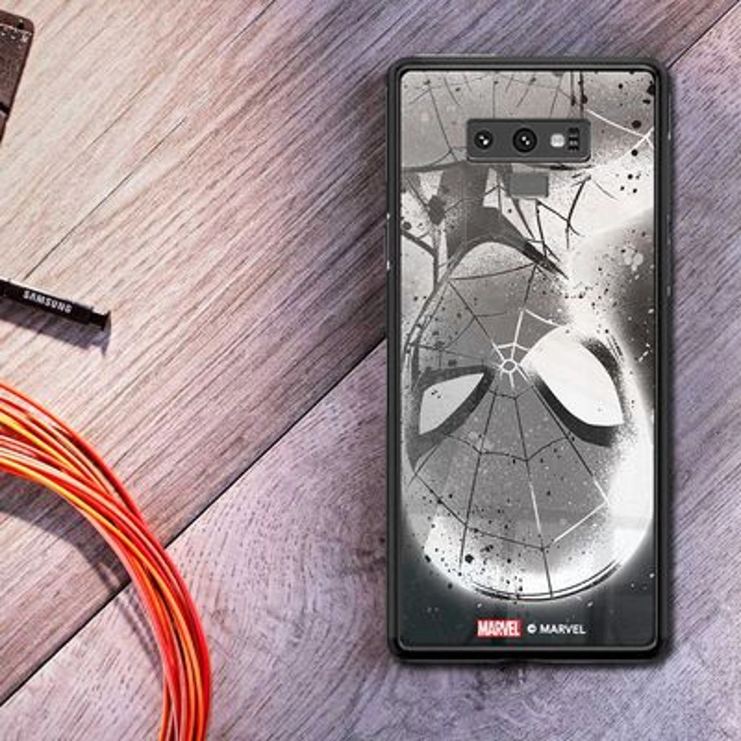 Spiderman Spray paint Back Case for Galaxy Note 9