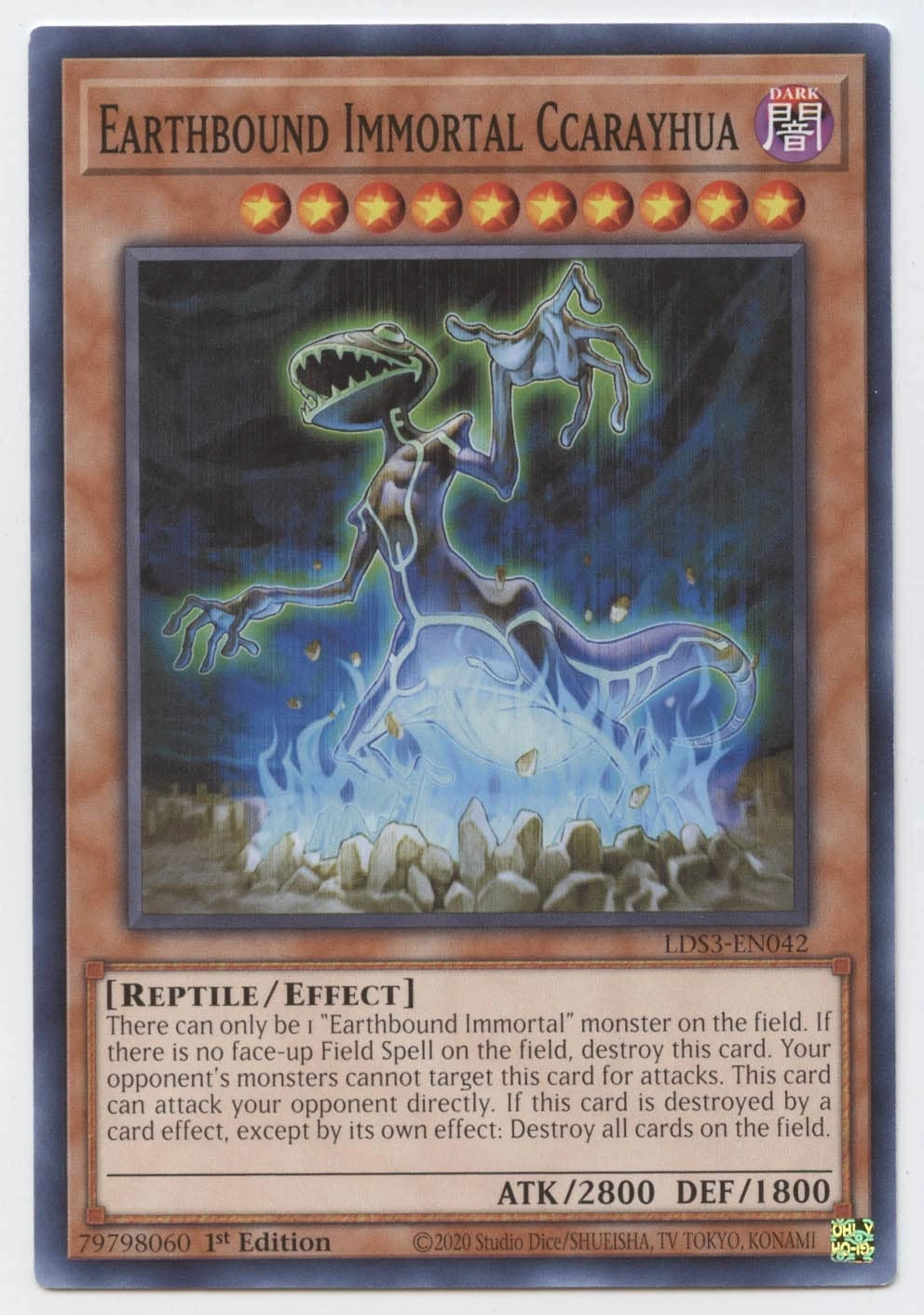 Yu-Gi-Oh! Earthbound Immortal Ccarayhua LDS3-EN042