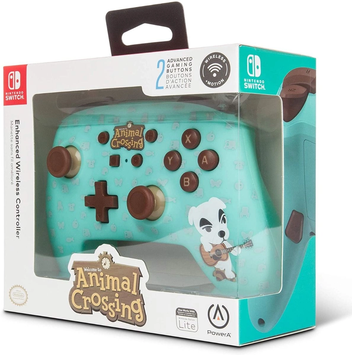 Animal Crossing Wireless Style Controller - Multicolour Nintendo Switch