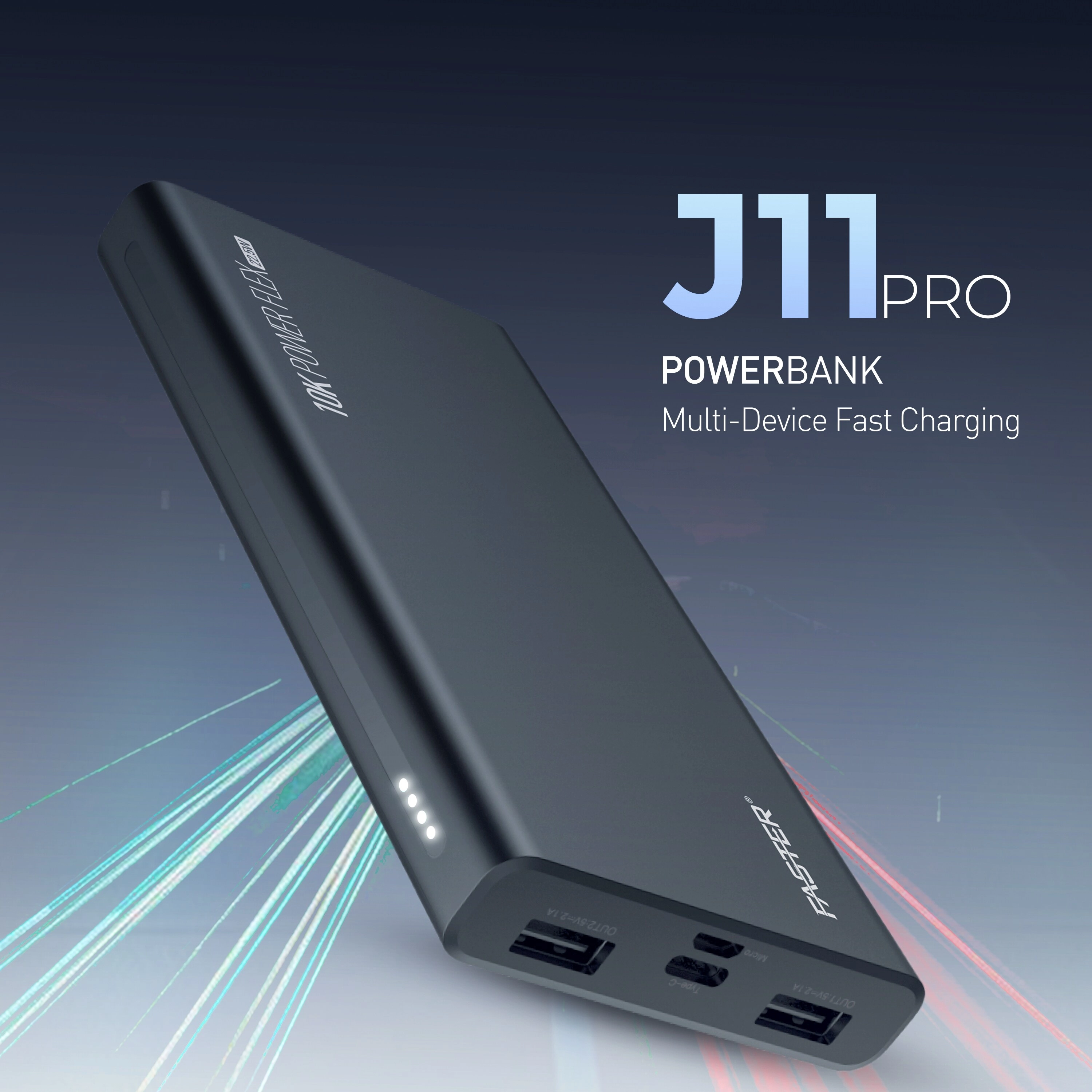 J11 Pro - 10000 mAh 22.5 Watt