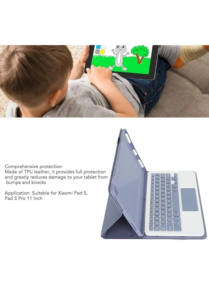 Keyboard Case with Pencil Slot and Touchpad for Pad 5 and Pad 5 Pro 11-inch (2021)