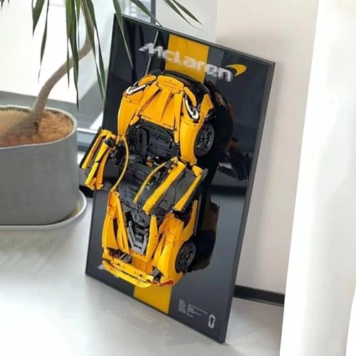 Display Wall Mount - Acrylic for LEGO McLarren P1 Hyperca-r 42172