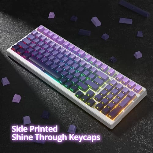PBT Keycaps - 133 Keys Cherry Profile Double-shot