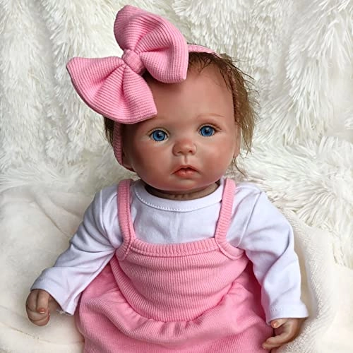 Reborn Baby Doll - 15 Inch Vinyl Mohair