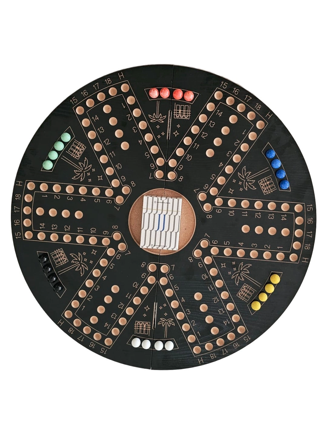 Double-Sided Foldable Board Game - 51 cm Premium Set