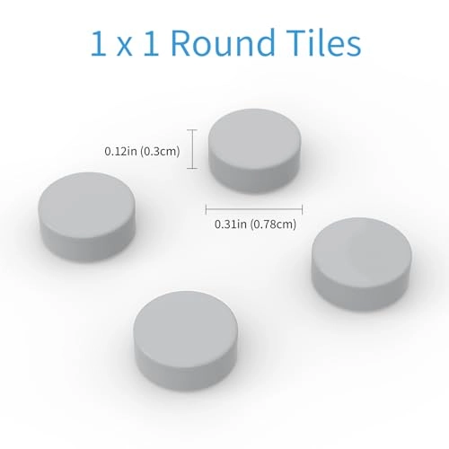 1x1 Round Tile - 1000PCS
